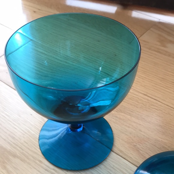 Vintage Empoli Glass Compote / Candy Jar with Lid - Picture 7 of 11